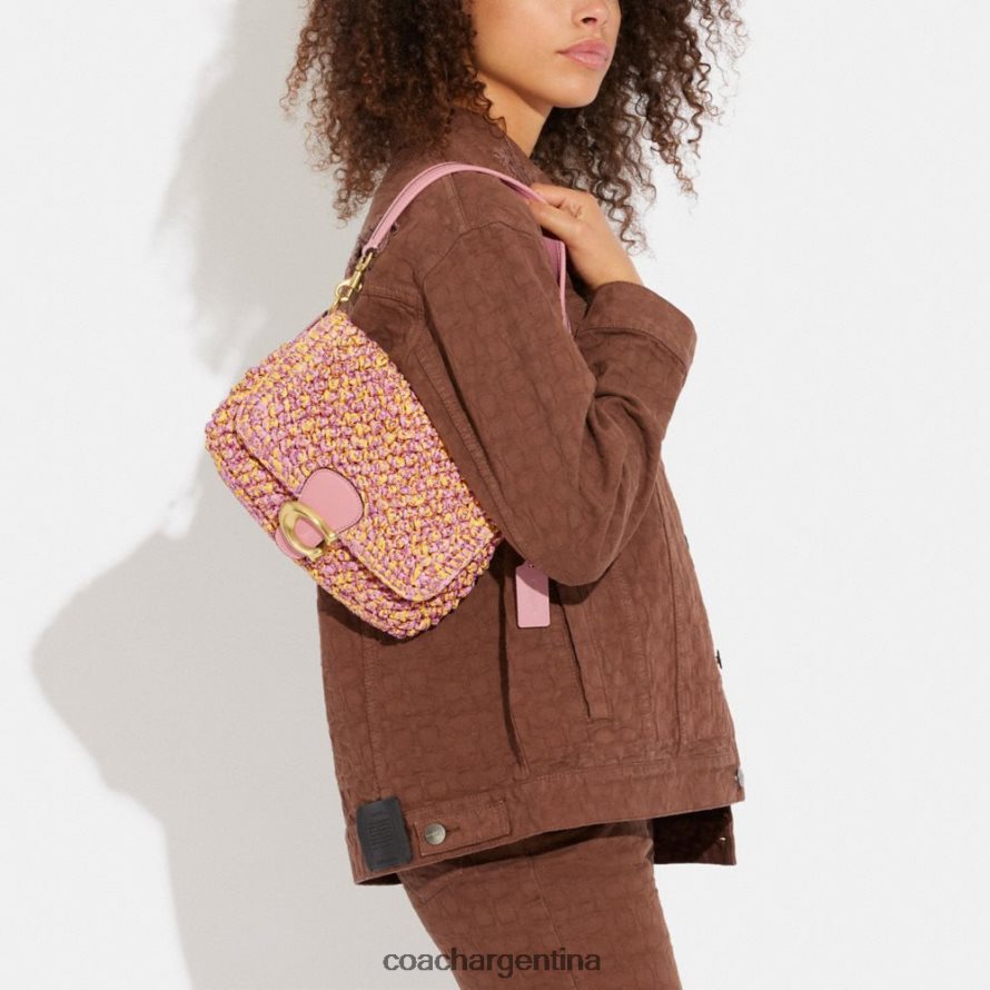 Coach mujer bolso de hombro tipo tabby suave b4/rosa/naranja L82882134