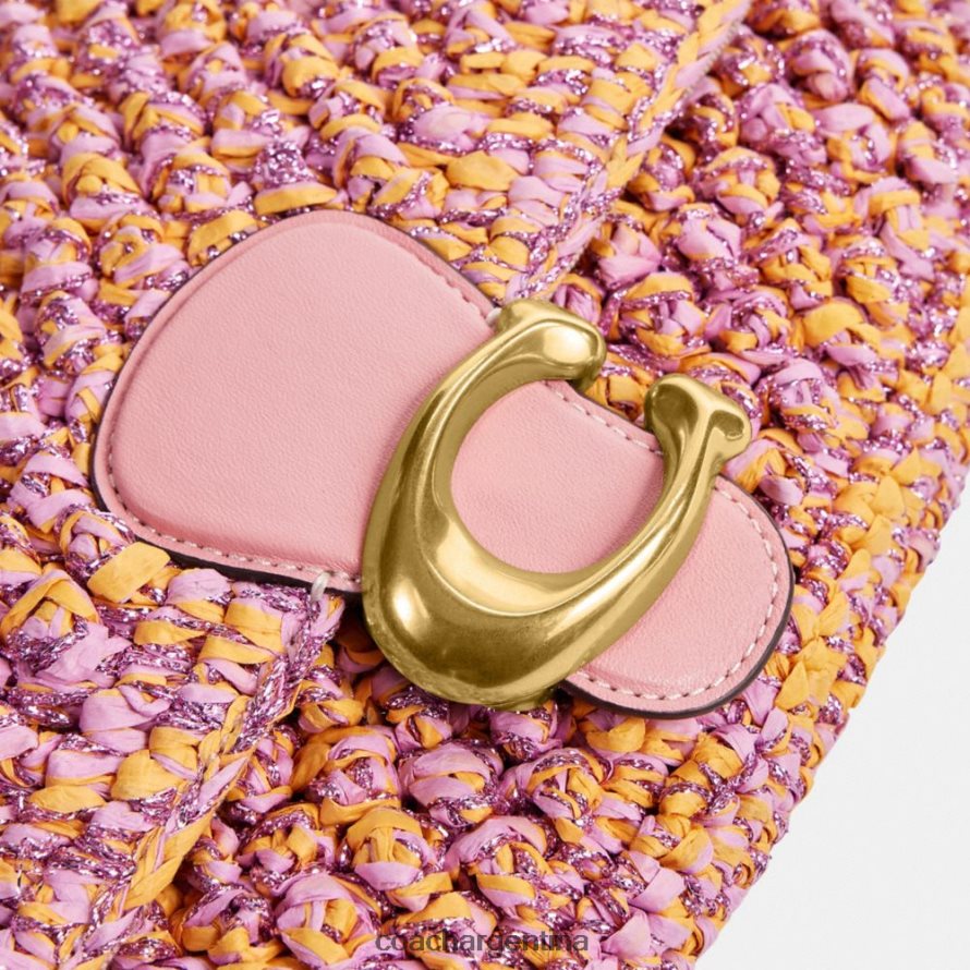 Coach mujer bolso de hombro tipo tabby suave b4/rosa/naranja L82882134