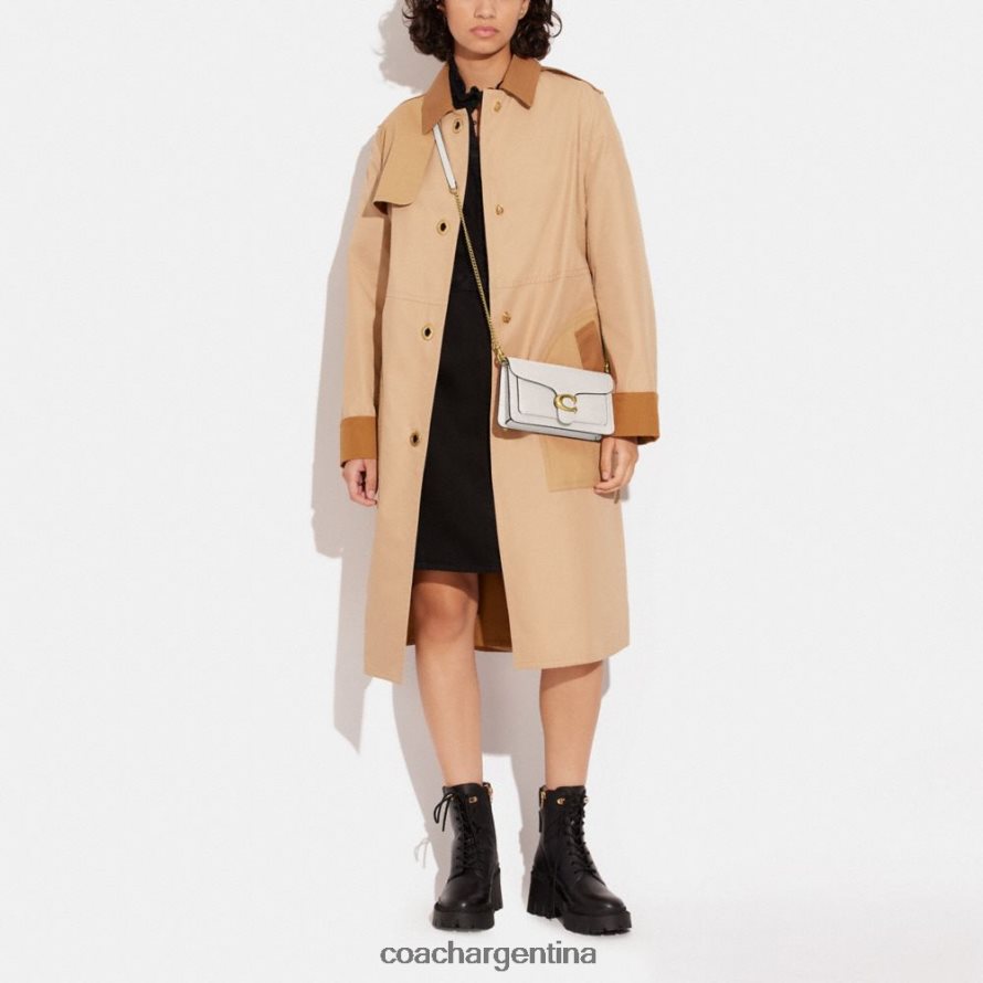 Coach mujer bolso de mano con cadena tabby b4/tiza L82882169