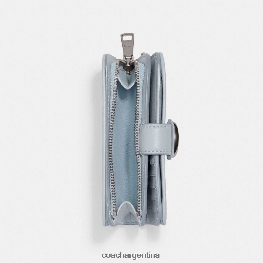 Coach mujer cartera mediana tabby en denim característico izq/azul pálido L82882156