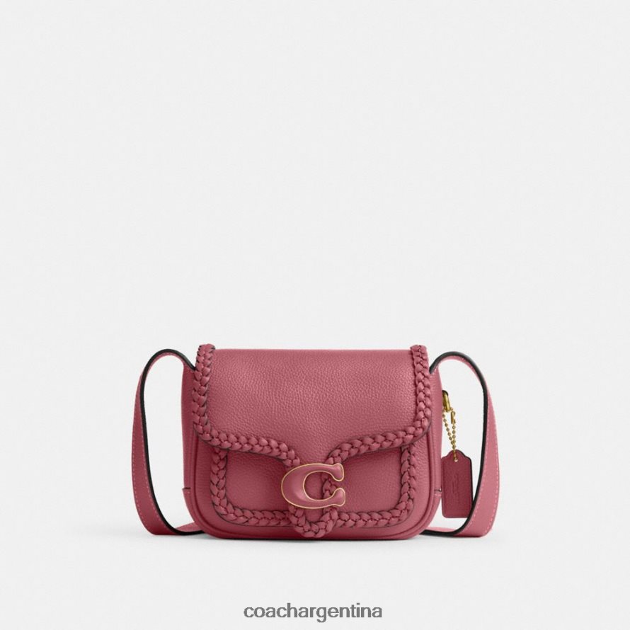 Coach mujer mensajero atigrado 19 con trenza b4/rojo L82882130