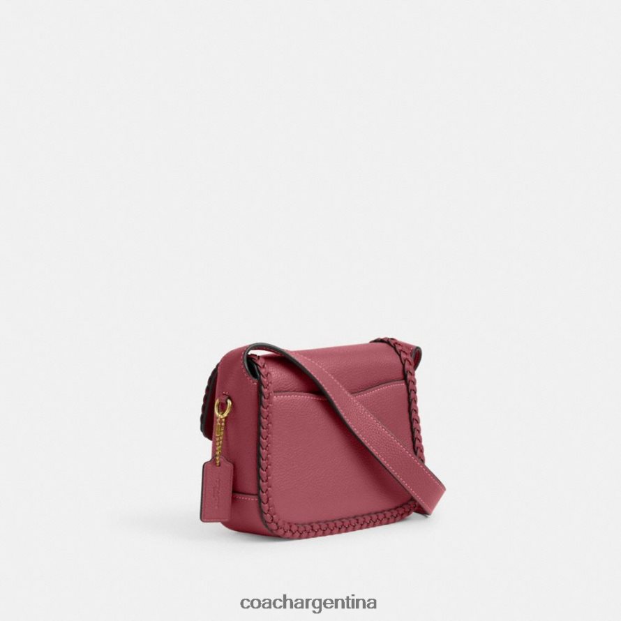 Coach mujer mensajero atigrado 19 con trenza b4/rojo L82882130