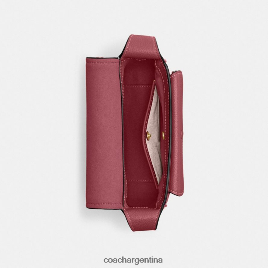 Coach mujer mensajero atigrado 19 con trenza b4/rojo L82882130