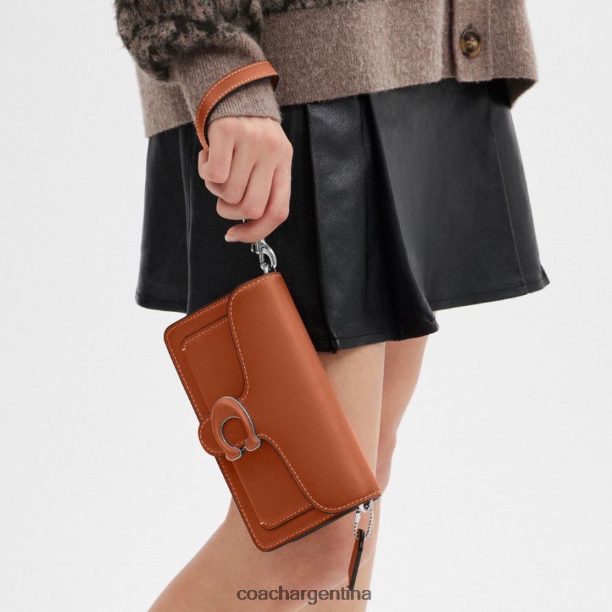 Coach mujer pulsera cruzada tabby izq/ámbar bruñido L82882110