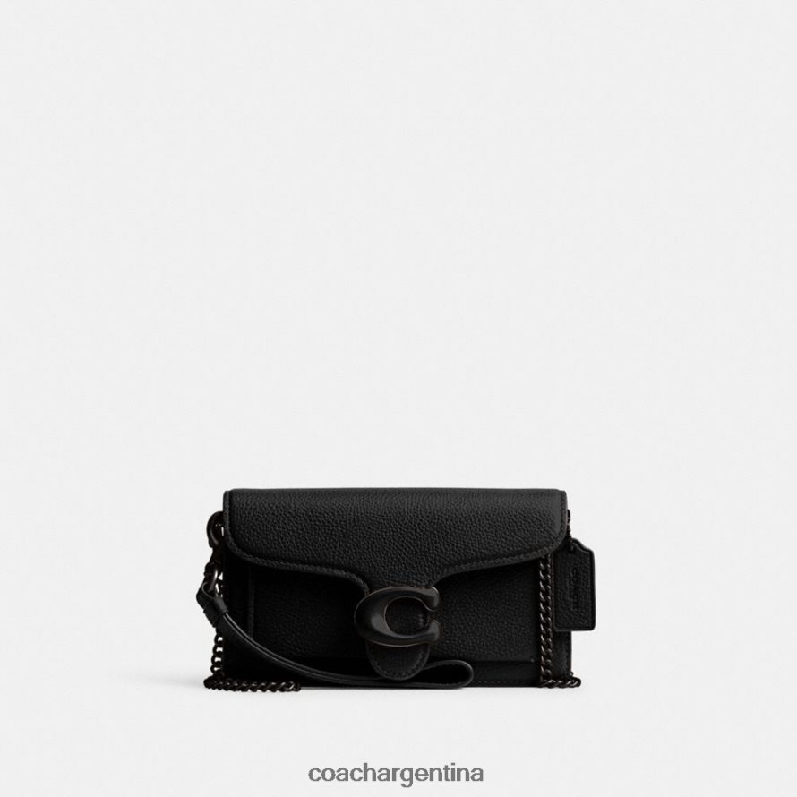 Coach mujer pulsera cruzada tabby v5/negro L82882147