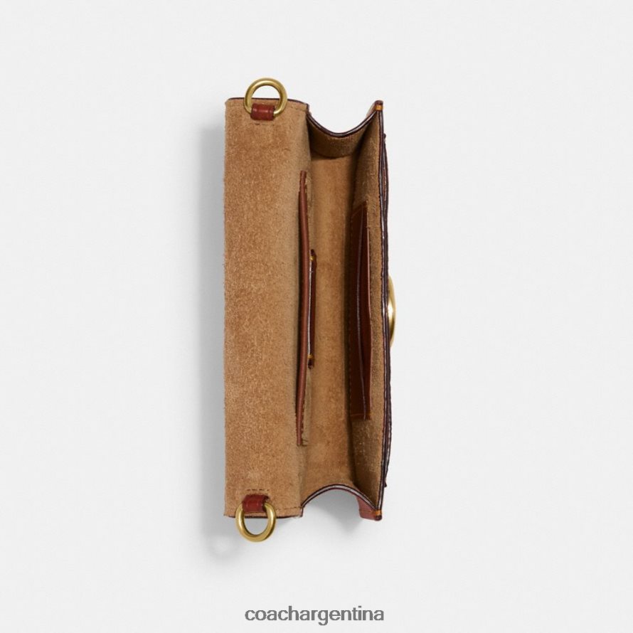 Coach mujer pulsera tabby en lona de firma b4/óxido tostado L82882160