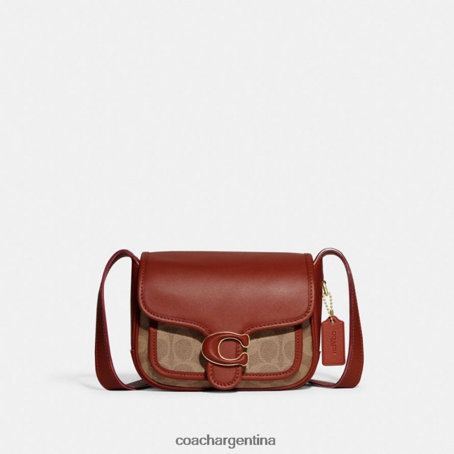Coach mujer tabby messenger 19 en lona de firma b4/óxido tostado L82882116