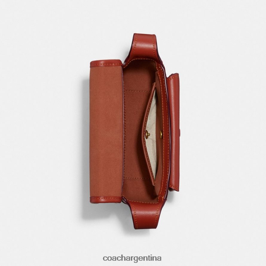 Coach mujer tabby messenger 19 en lona de firma b4/óxido tostado L82882116