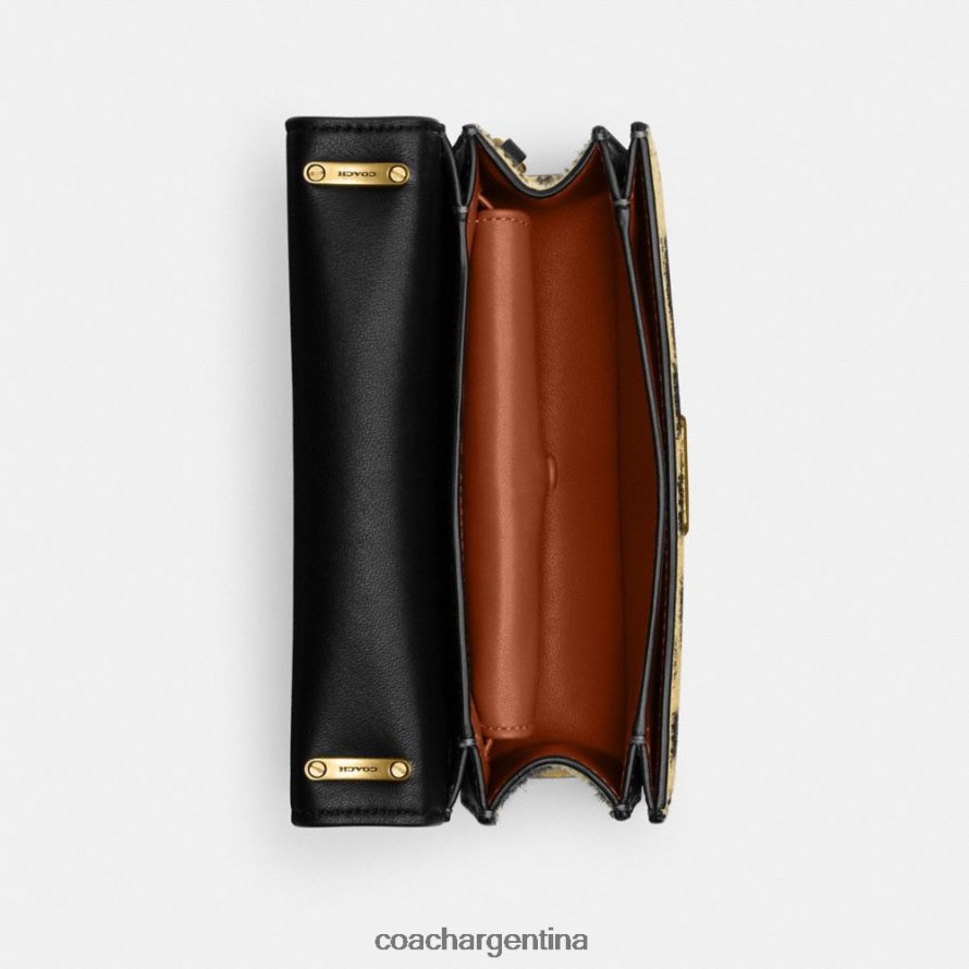 Coach mujer bandolera bandit con estampado de leopardo b4/leopardo L828826