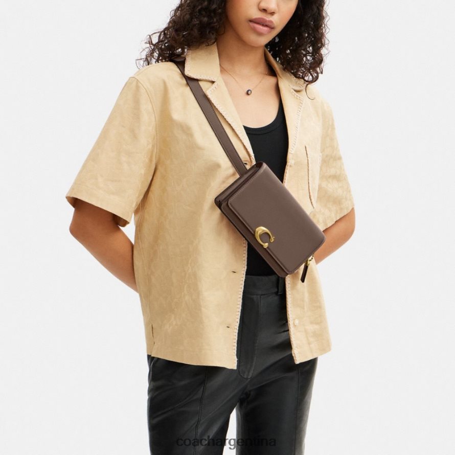Coach mujer bolsa de cinturón bandido b4/piedra oscura L828829