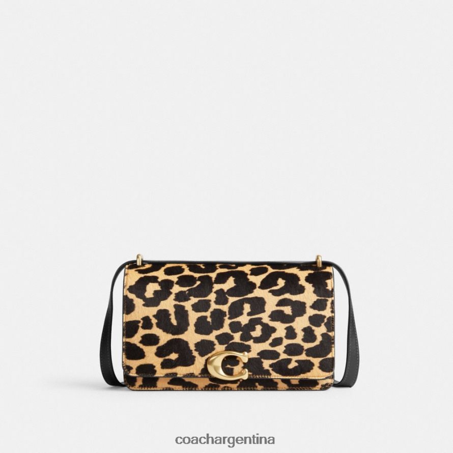 Coach mujer bolso bandolera bandit con estampado de leopardo b4/leopardo L828822