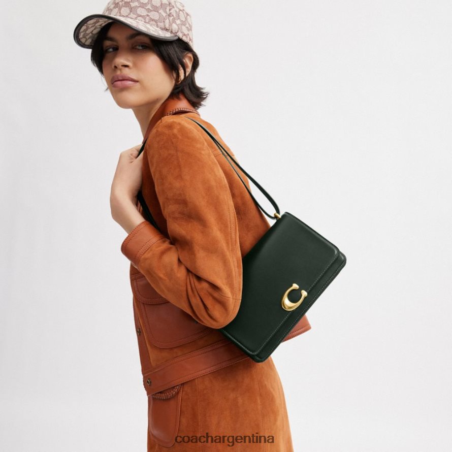 Coach mujer bolso de hombro bandido b4/verde amazona L828827