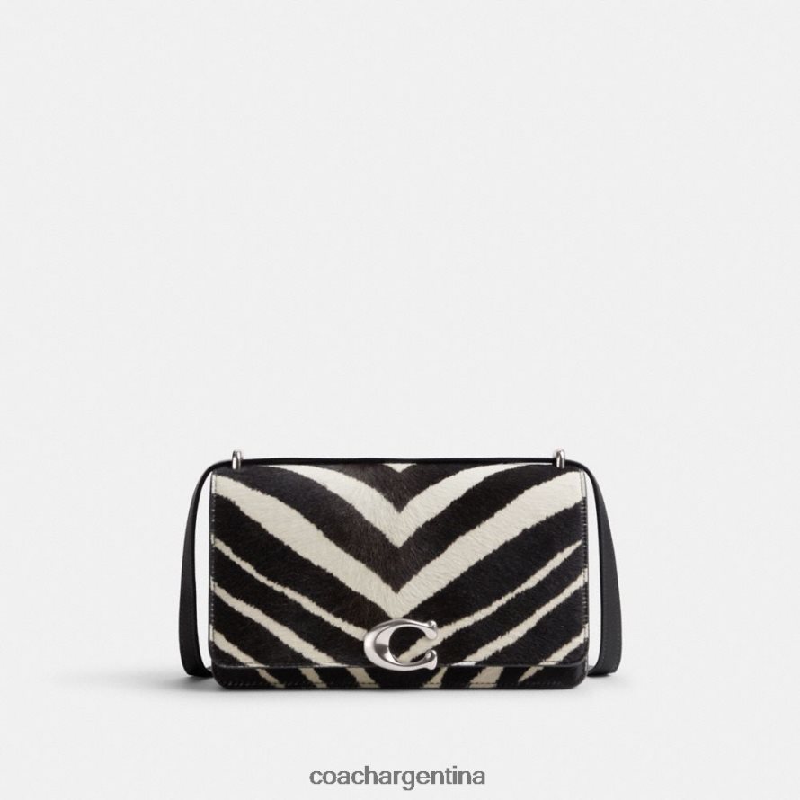 Coach mujer bolso de hombro bandit con estampado de cebra izq/cebra L828821