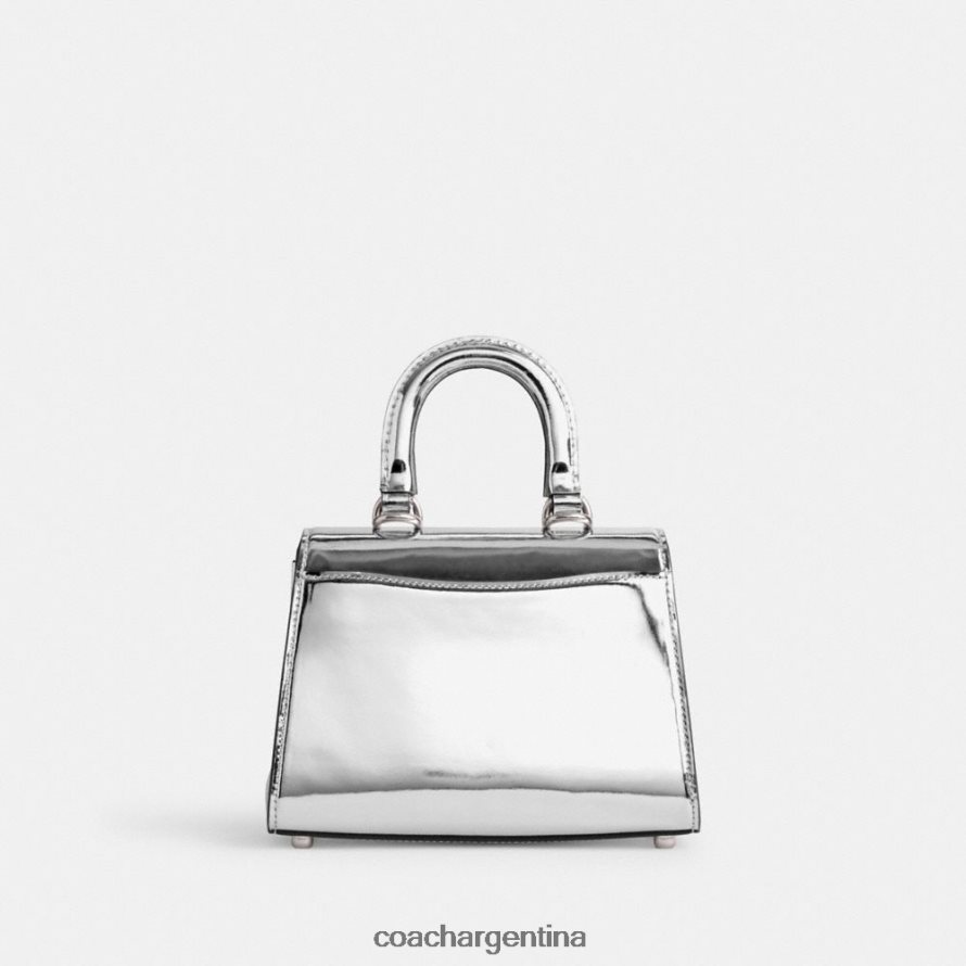 Coach mujer asa superior sammy 21 en plata metalizado izq/plata L82882230