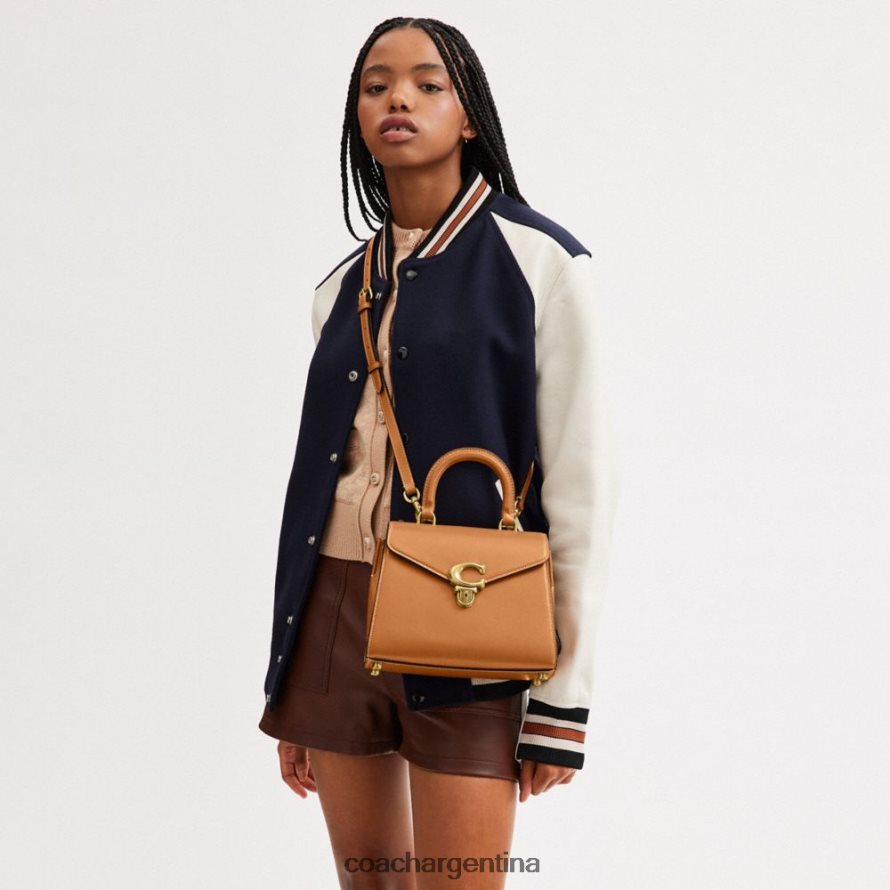 Coach mujer asa superior sammy b4/camello claro L82882229