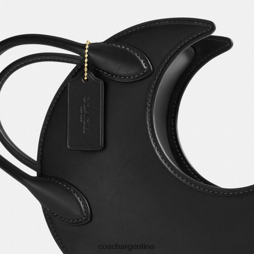 Coach mujer bolso luna en piel regenerativa b4/negro L82882237