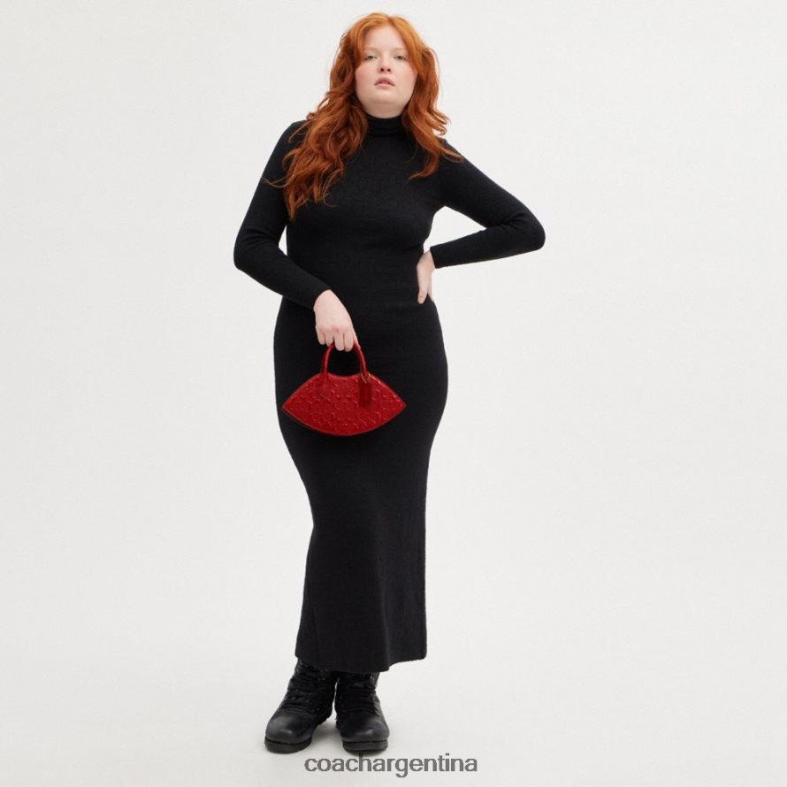 Coach mujer bolso para labios en piel de firma b4/rojo L82882239