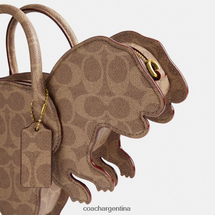 Coach mujer bolso rexy en lona de firma b4/óxido tostado L82882231