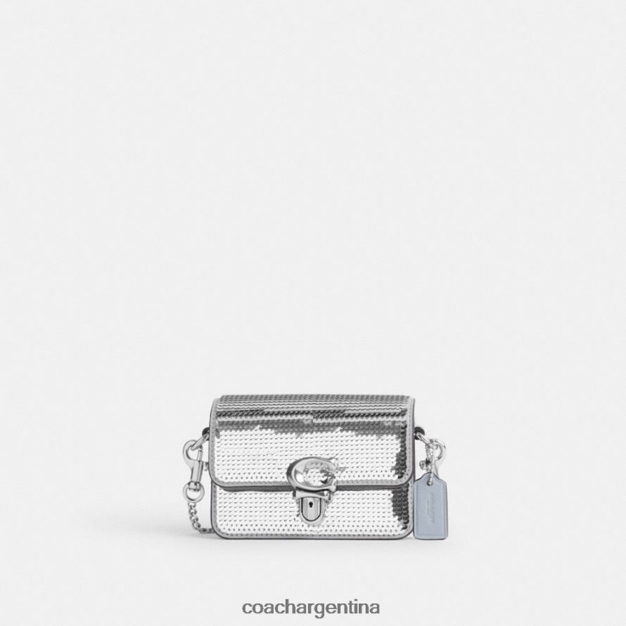 Coach mujer estudio 12 con lentejuelas izq/plata L82882224