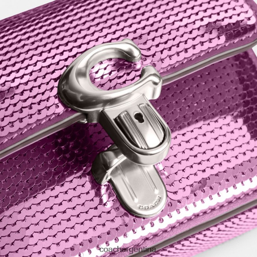 Coach mujer estudio 12 con lentejuelas izquierdo/magenta oscuro L82882225