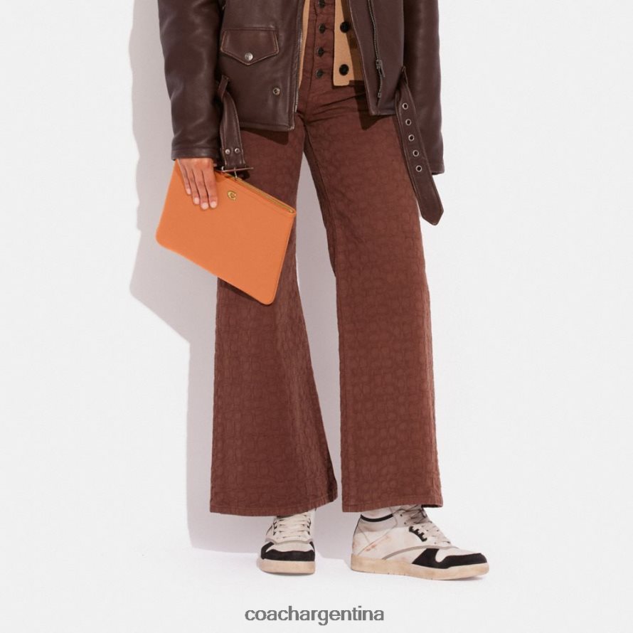 Coach mujer bolsa 28 b4/naranja descolorido L82882317