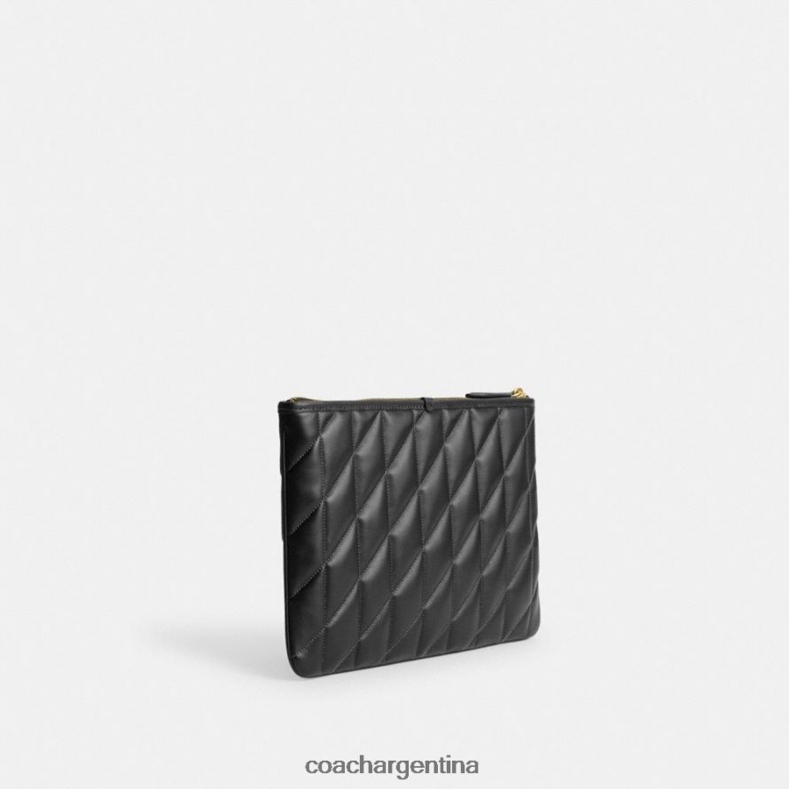 Coach mujer bolsa 28 con acolchado de almohada b4/negro L82882308