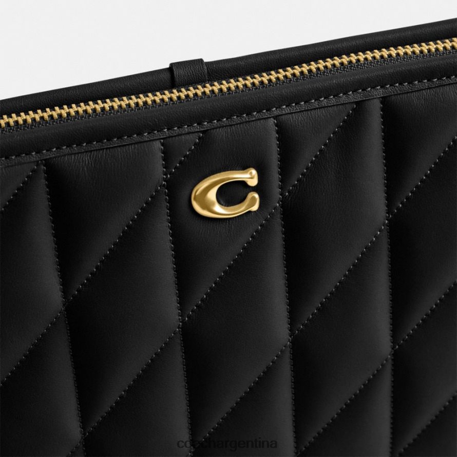 Coach mujer bolsa 28 con acolchado de almohada b4/negro L82882308