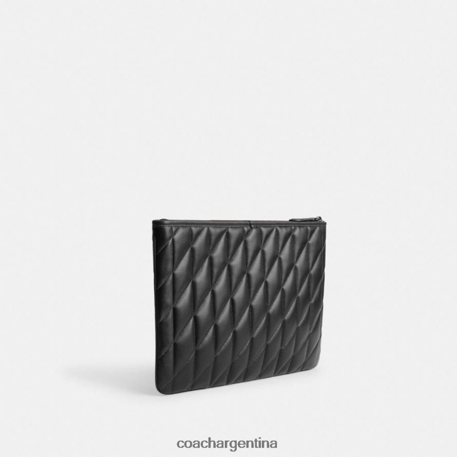 Coach mujer bolsa 33 con acolchado de almohada v5/negro L82882307