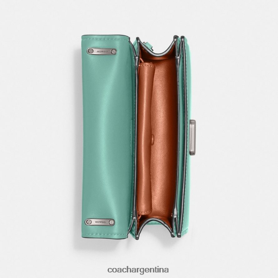 Coach mujer bandolera bandido izq/azul descolorido L82882197