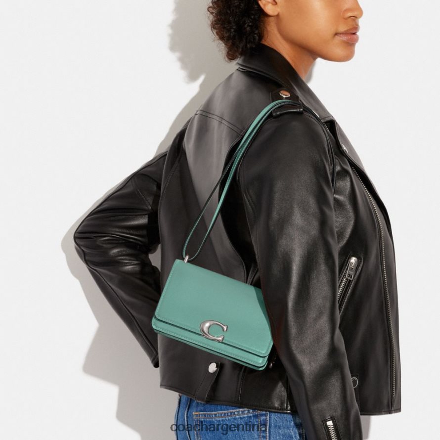 Coach mujer bandolera bandido izq/azul descolorido L82882197