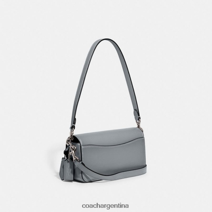 Coach mujer bolsa baguette de estudio izq/gris azul L82882190