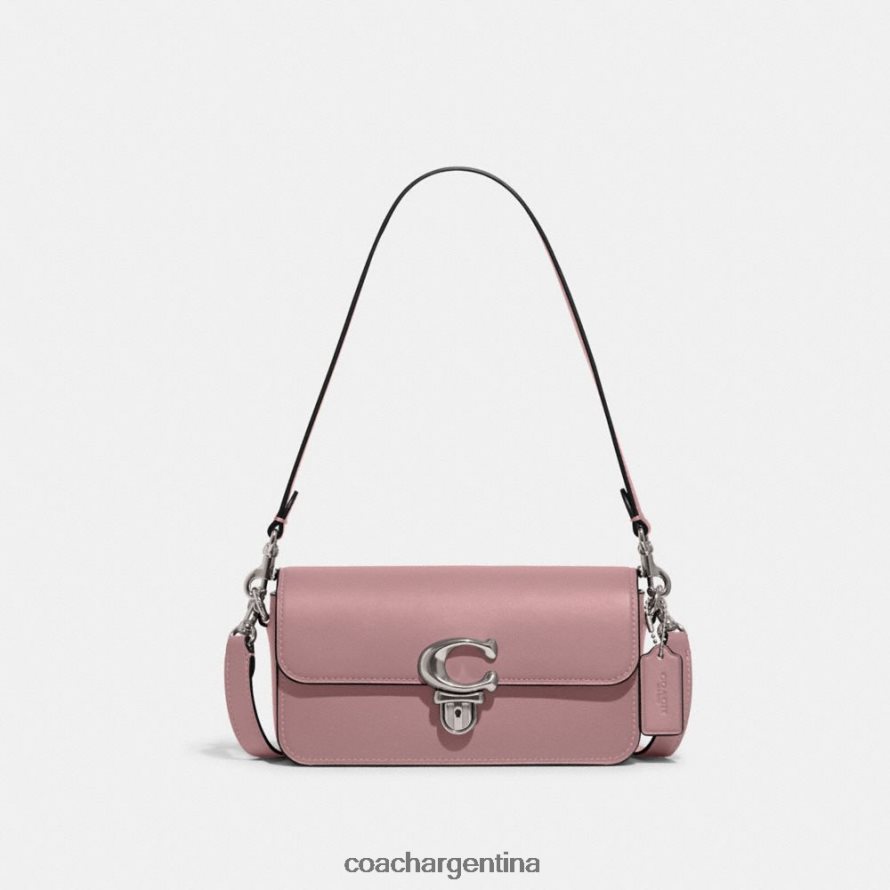 Coach mujer bolsa baguette de estudio izq/púrpura descolorido L82882196