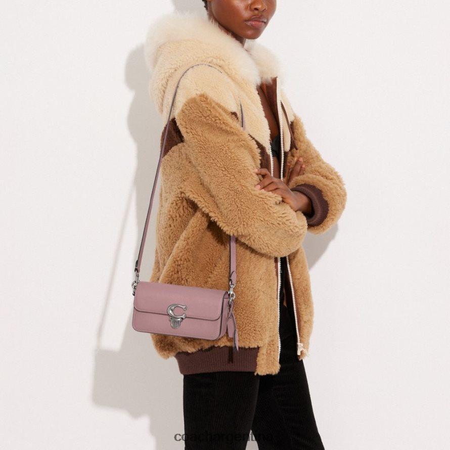 Coach mujer bolsa baguette de estudio izq/púrpura descolorido L82882196