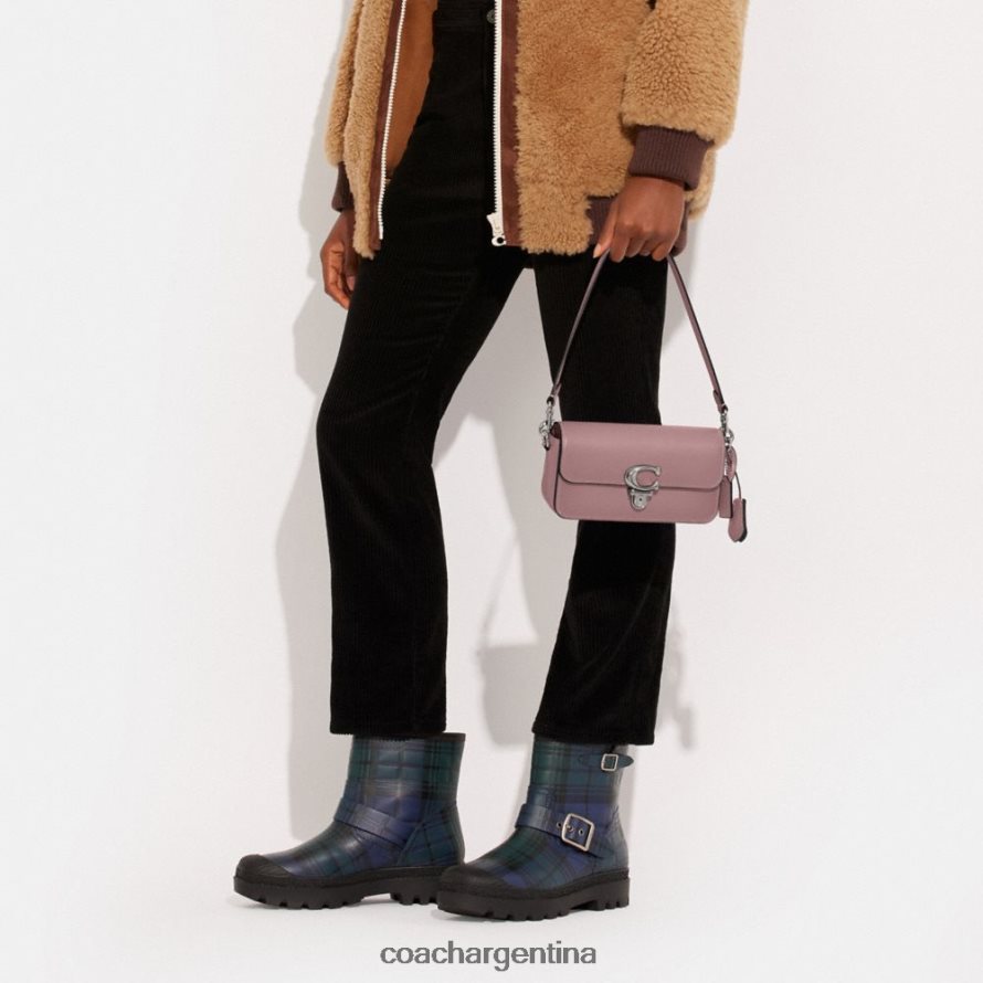 Coach mujer bolsa baguette de estudio izq/púrpura descolorido L82882196