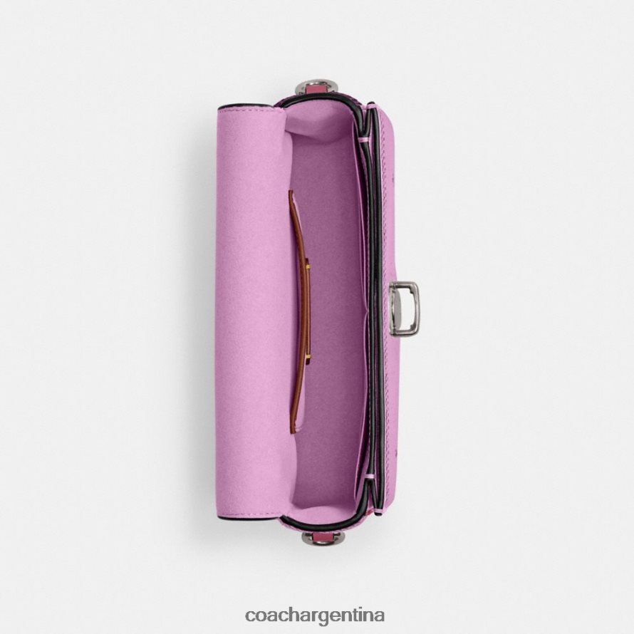 Coach mujer bolso baguette estudio con lentejuelas izquierdo/magenta oscuro L82882188