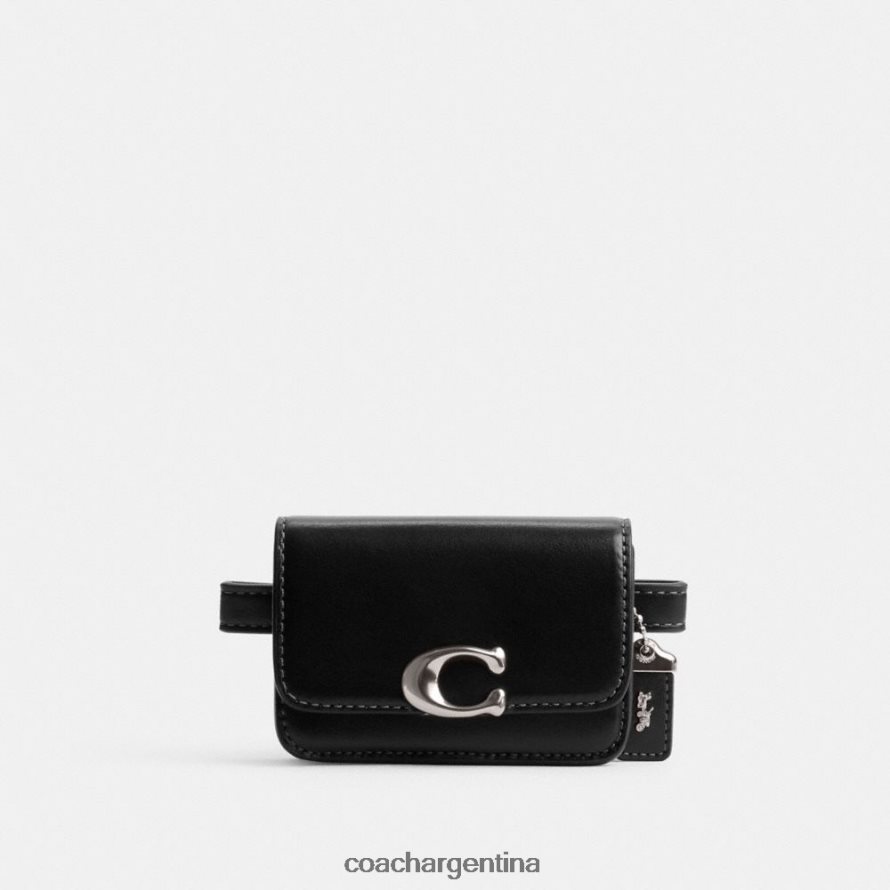 Coach mujer riñonera con tarjetero bandit izquierdo/negro L82882192