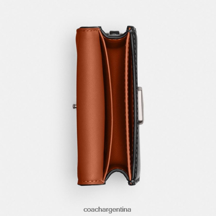 Coach mujer riñonera con tarjetero bandit izquierdo/negro L82882192