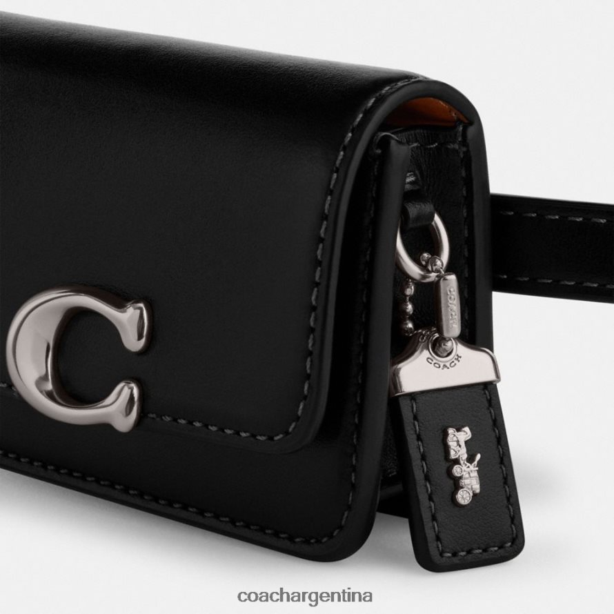 Coach mujer riñonera con tarjetero bandit izquierdo/negro L82882192
