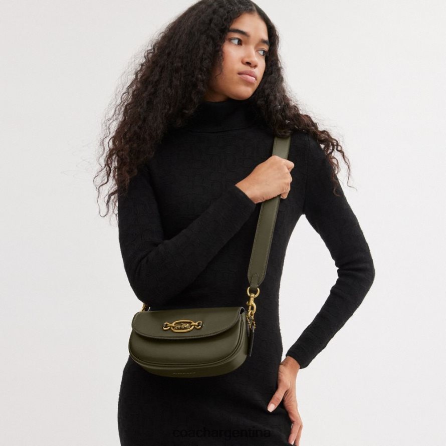 Coach mujer bolso bandolera harley 23 b4/verde militar L8288227