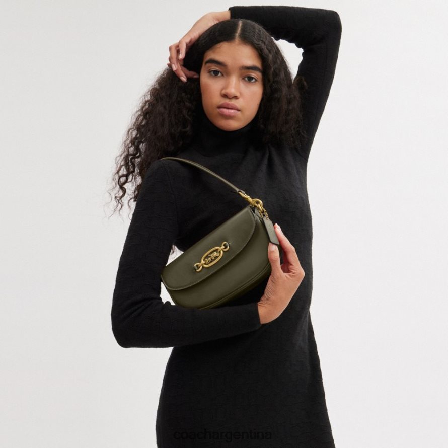 Coach mujer bolso bandolera harley 23 b4/verde militar L8288227