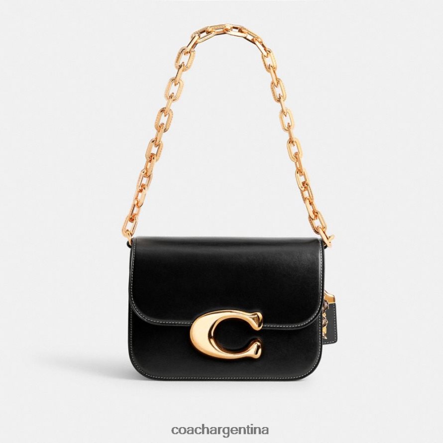 Coach mujer bolsa de ídolo de año nuevo con dragón re/negro L82882255