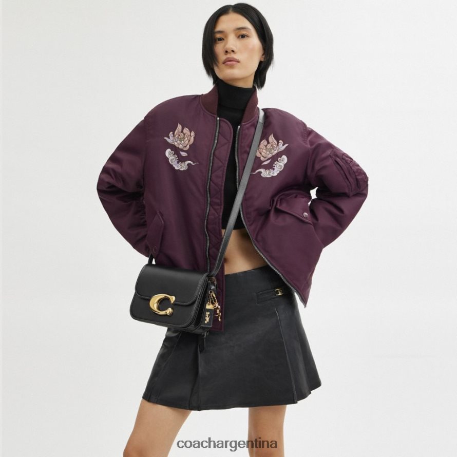 Coach mujer bolsa de ídolo de año nuevo con dragón re/negro L82882255