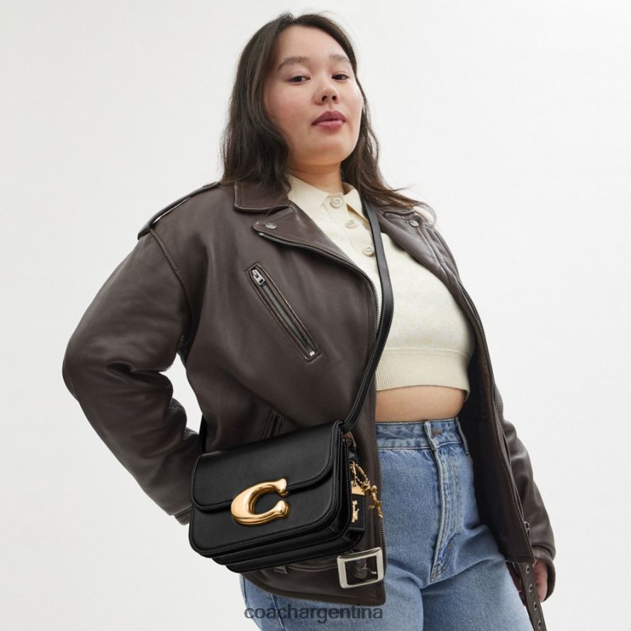 Coach mujer bolsa de ídolo de año nuevo con dragón re/negro L82882255