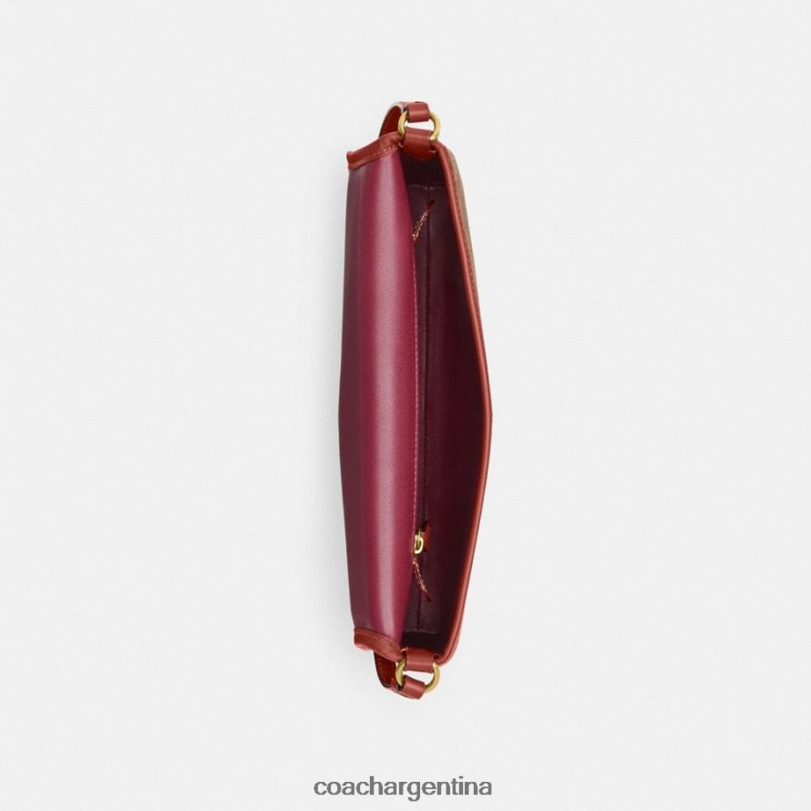 Coach mujer bolso Hamptons en lona de firma b4/óxido tostado L82882257