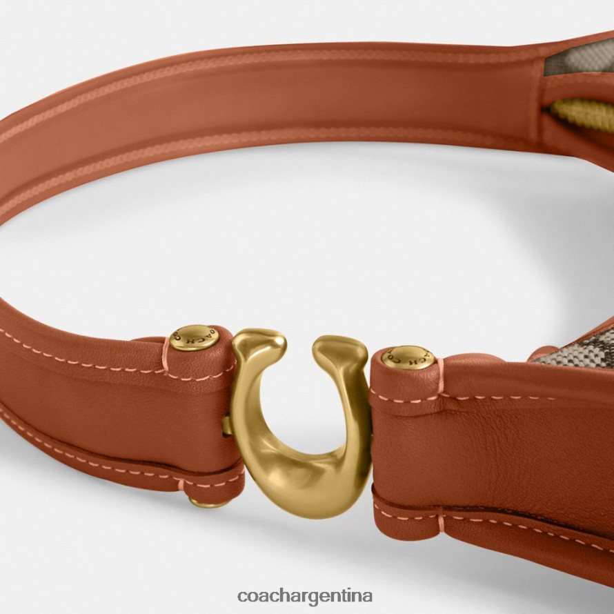 Coach mujer bolso de hombro eve en jacquard textil característico b4/cacao bruñido amb L82882273