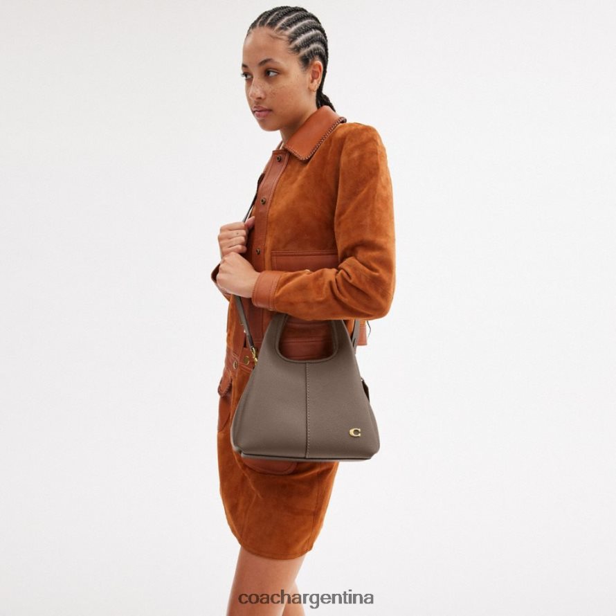 Coach mujer bolso de hombro lana 23 b4/piedra oscura L82882278