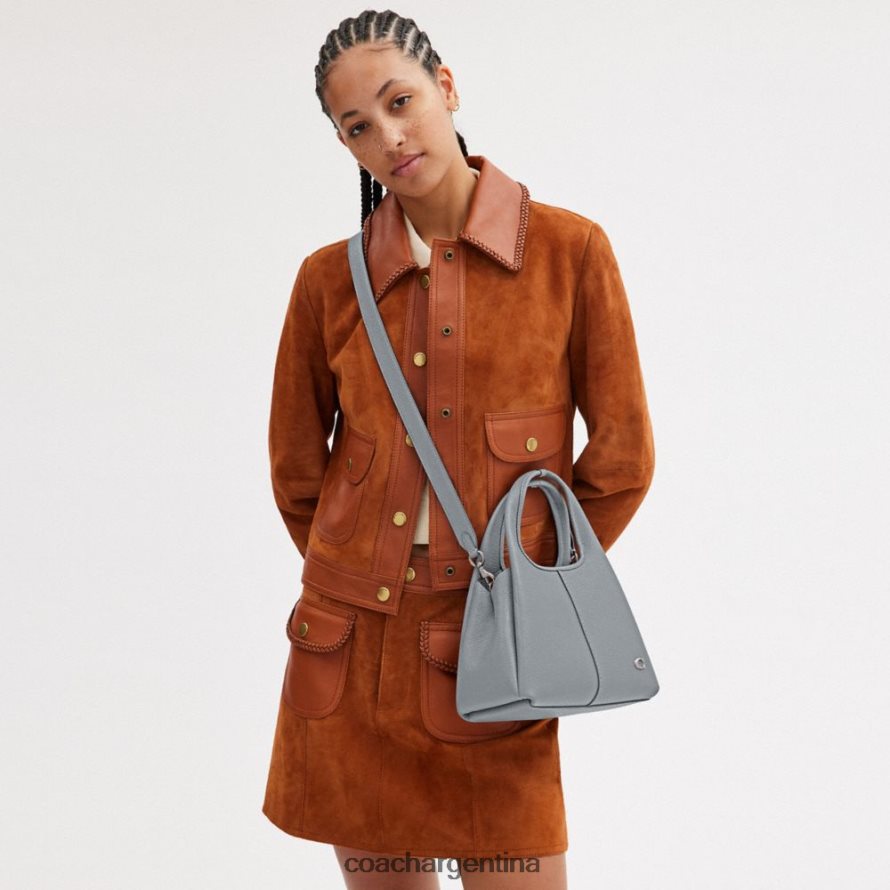 Coach mujer bolso de hombro lana 23 izq/gris azul L82882264