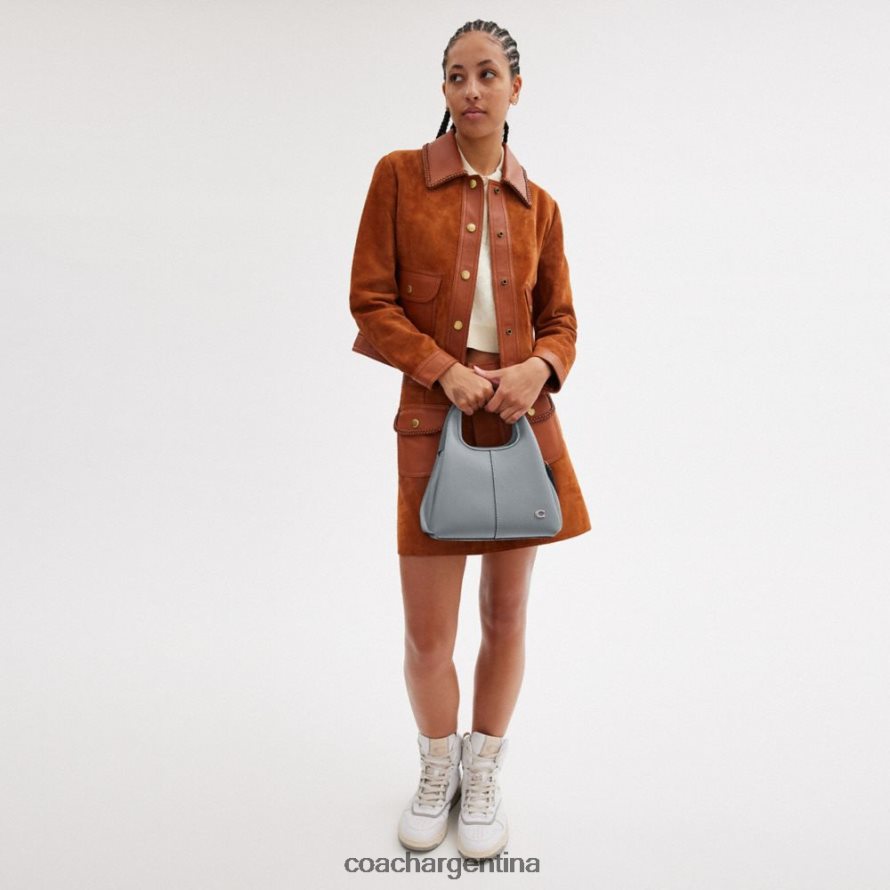 Coach mujer bolso de hombro lana 23 izq/gris azul L82882264