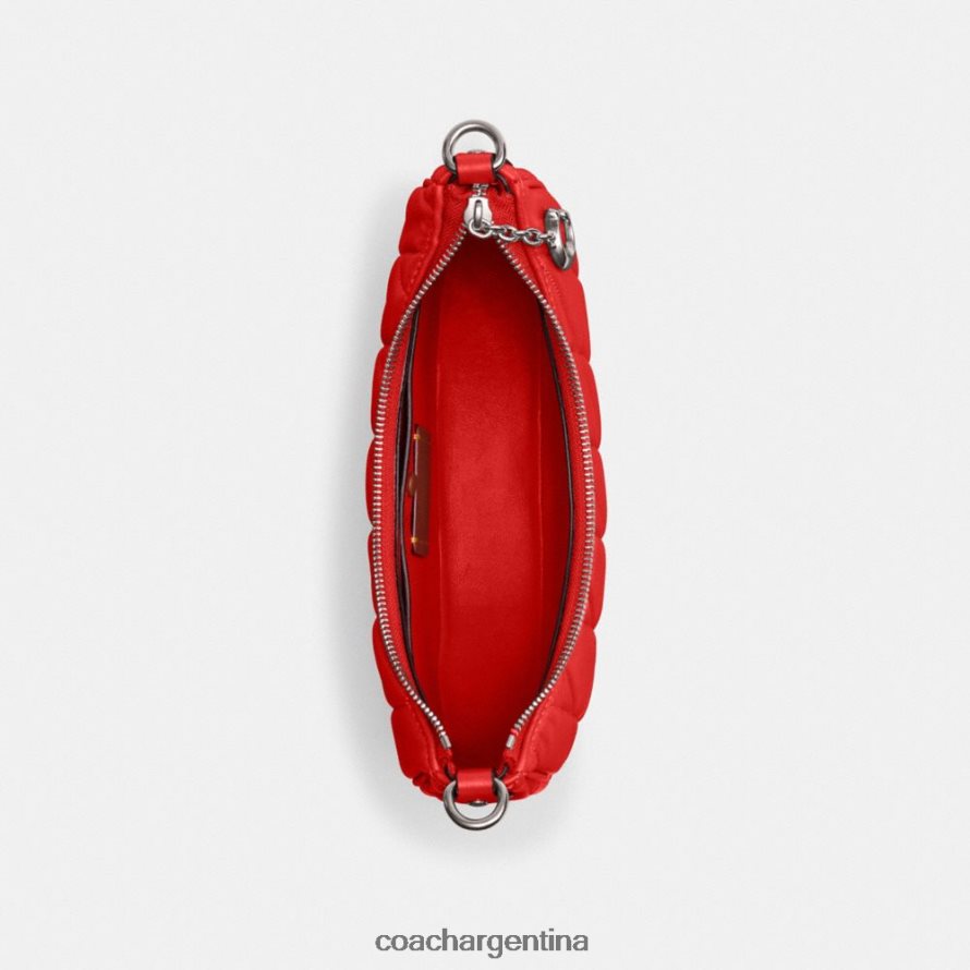 Coach mujer bolso de hombro mira con acolchado tipo almohada y correa en forma de corazón izq/rojo deportivo L82882256