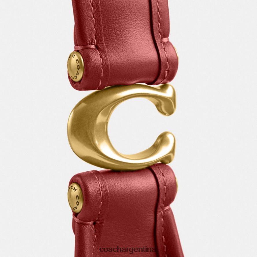 Coach mujer bolso de hombro víspera b4/esmalte rojo L82882280